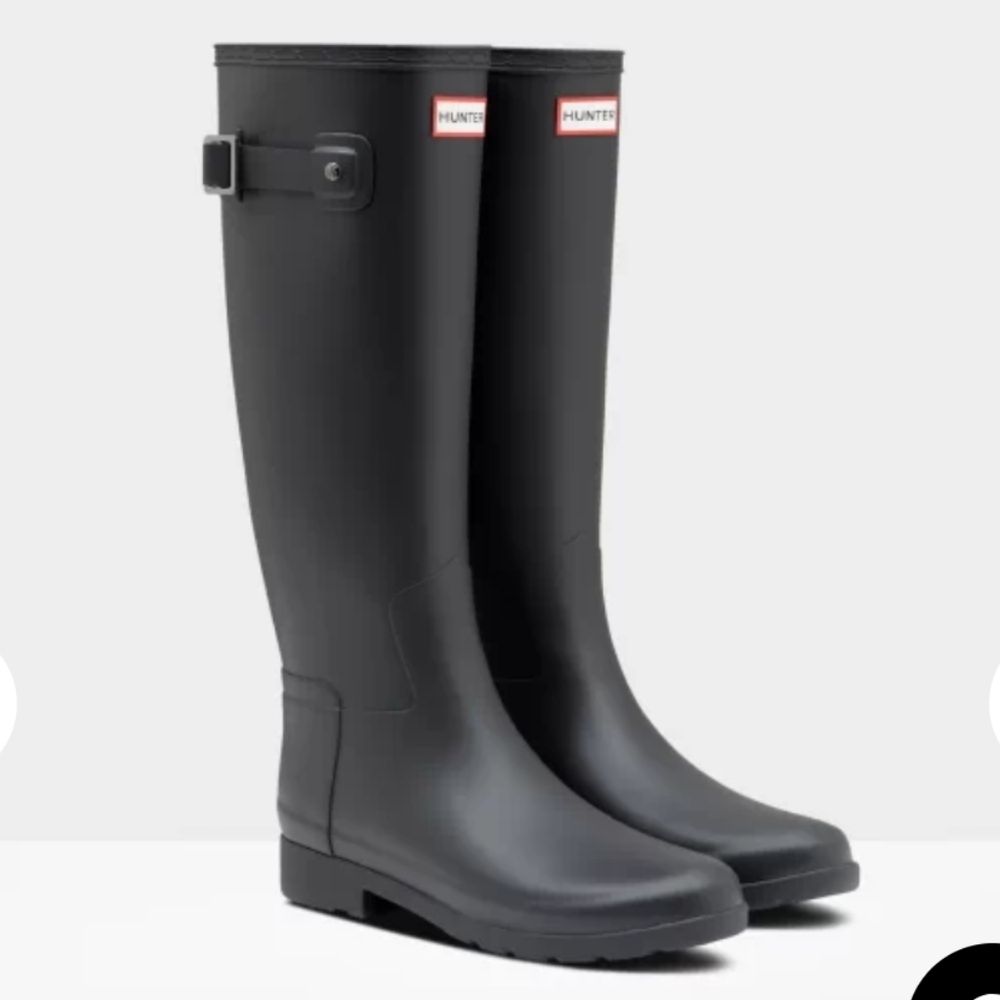 Matte Black Slim Fit Hunters